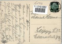 64625 W6140 Bensheim Kupfertiefdruck Villenviertel Kirchberg