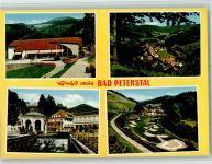 72250 W7605 Bad Peterstal-Griesbach - Ortsansichten Minigolf 4-Bildaufnahme