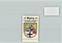 41844 W5144 Wegberg - Vignette Wappen Kaffee Hag ca 1920-1940