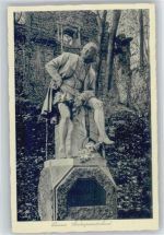 Weimar - Denkmal Foto AK Shakespeare
