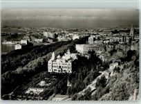 Malaga - Teilansicht Rathaus und Park