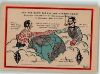 postwar HAM-Fest 1947 Stuttgart Radio Club Sonderstempel Funk