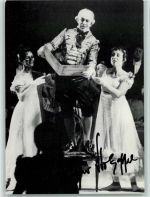 Helmut Holzapfel Original Autogramm Opernsänger