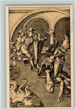 Kunstwart Nr. 94 sign Cornelius - Nibelungen im Kampf Nibelungensage