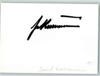 Original Autogramm ohne Bild - Josef Neckermann Hindernisreiten