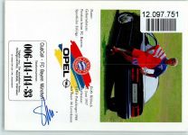 Opel Cabrio Calibra - Fußball F.C. Bayern Erich Ribbeck Werbung Auto