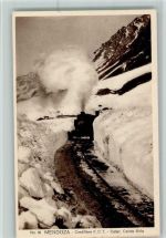 Mendoza - Cordillera F.C.T. Dampflokomotive Winter Nr. 18
