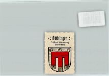 71032 W7030 Böblingen - Vignette Wappen Kaffee Hag ca 1920-1940
