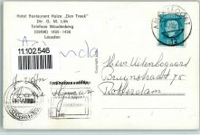 3831 Leusden - Hotel Restaurant Huize Den Treek Innenaufnahmen Speisesaal Sitzgruppe 4-Bildaufnahme