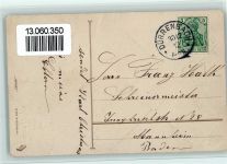 Neujahr - Windmühle aus Geldscheinen, Geldsack, Vergissmeinnicht , gute Erhaltung Geldschein auf AK 1912 Prägedruck