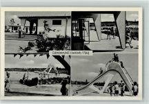 67454 W6733 Haßloch , Pfalz 1960 - Schwimmbad, sehr gute Erhaltung AK