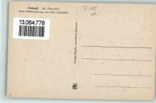W3500 Kassel , Hess Im Marstall Pferdekutsche sign. Otto Ubbelohde Ubbelohde, O. Künstlerkarte