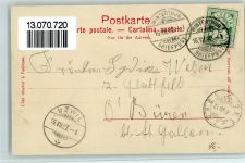 Winterthur Bahnhof, gute Erhaltung AK Bahnhof 1902 Foto AK