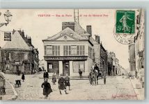 02140 Vervins - 1912 Rue de Paris et rue du Général Foy