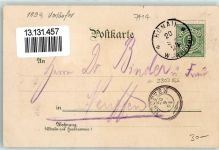72805 W7414 Lichtenstein , Württ 1894 Lithographie Schloss Lichtenstein Vorläufer