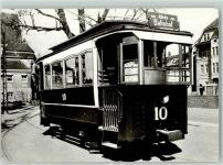 99734 O5500 Nordhausen , Thür 1933 - 75 Jahre Straßenbahn TW 10 im Betriebshof