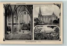 38875 O3703 Elbingerode (Harz) - Ortsansicht Kirche Innenaufnahme 3-Bildaufnahme