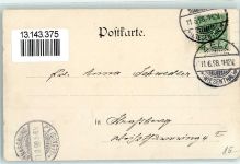79669 W7863 Zell im Wiesental 1898 - Tracht Passepartout