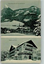 83700 W8185 Kreuth b Tegernsee - Dorf Kreuth Hotel zur Post Winter