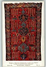 Serie III Nr. 3 Meisterstücke orientalischer Knüpfkunst in Bildern AK Teppich