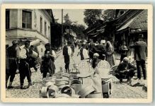 Sarajevo Sarajewo Gebrauchsspuren Marktszene