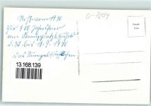 04741 O7304 Roßwein - Mecki Puppe Ort handschriftlich