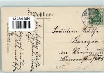 21614 W2150 Buxtehude 1906 - Bahnhofstraße AK
