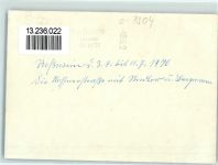 04741 O7304 Roßwein Privatfoto KEINE AK Berggasse Wimpel Ort handschriftlich