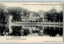 O8800 Zittau Gewerbe Ausstellung 1902 AK Sonderstempel 1902