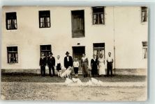 84539 W8261 Ampfing Privatfoto AK Hund Hühner