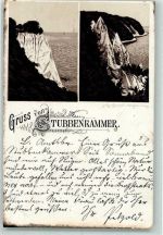 O2331 Stubbenkammer Vorläufer Druck 1890-1895 Vorläufer Lithographie