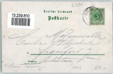 61389 W6384 Feldberg , Taunus 1897 Lithographie Fuchstanz Brunhildisfelsen Altes Feldberghaus Bes J. G. Ungeheuer