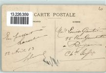 89400 Migennes Karte beschädigt Bahnhof