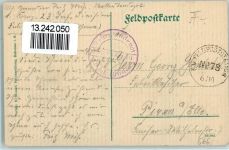 02150 Sissonne 1915 - Bahnhof WK I Feldpost Rekrutendepot 23. Inf. Division