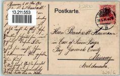 W2800 Bremen Margareten Tag 1911, Lithographie Blumentag Gebrauchsspuren