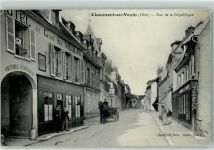60240 Chaumont-en-Vexin 1910 - Rue de la Republique Hotel du Grand St. Nicolas Apotheke