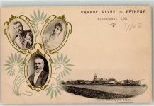 Betheny Grande Revue de Betheny Manöver - Zar Nicolas Militär Frankreich 1901