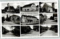 79576 W7858 Haltingen - Ev. Kirche Post Kath. Kirche Beim Rathaus Bahnhof Beim Staffelhaus Friedensstraße Heinrich-Haas-Straße Hermann-Währer-Straße