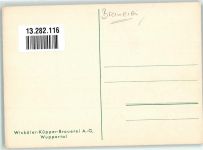 W5600 Wuppertal Wicküler-Küpper AG Grüsse aus aller Welt Beruf + Landwirtschaft Brauerei Künstlerkarte
