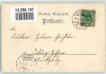 65817 W6239 Eppstein , Taunus 1900 Gebrauchsspuren Lithographie Burg Kaiser-Tempel
