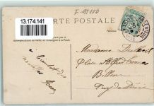 95100 Argenteuil 1908 Gebrauchsspuren Rue de Pontoise Kinderwagen Kinder Fruiterie Mercerie Geschäft