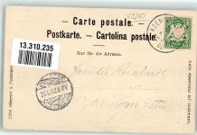 83471 W8240 Königssee b Berchtesgaden Prägedruck Hirsch Königssee Ruderboot Passepartout