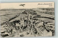 2326 Maria-Lanzendorf 1914 - Flugzeug Oldtimer Eisenbahn