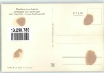 78554 W7209 Aldingen , Kr Tuttlingen Gebrauchsspuren Gasthaus zum Lamm