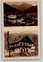 82488 W8107 Ettal 1923 - Kloster , Warenhandlung Ulrich Komm AK