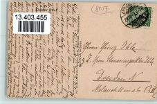 82488 W8107 Ettal 1923 - Kloster , Warenhandlung Ulrich Komm AK