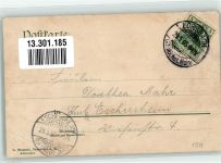 61479 W6246 Schloßborn 1905 Gebrauchsspuren Gasthaus z. Schützenhof Schlossruine