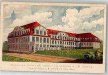 09669 O9262 Frankenberg , Sachs Lithographie Zigaretten- Fabrik