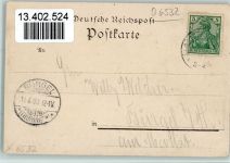 07639 O6532 Bad Klosterlausnitz 1900 Lithographie Gruss aus - Waldschlößchen Restaurant AK