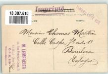 76500 Elbeuf Foto AK Marktszene Marché Place St. Louis Briefmarke Bildseite